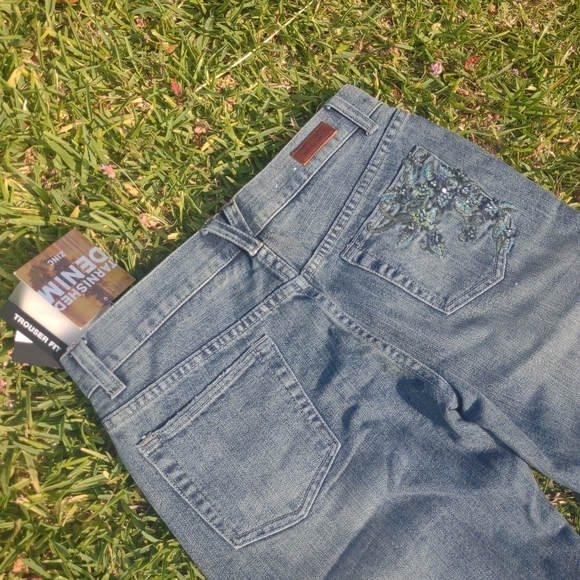 NEW Calvin Klein Trousers Jeans Size 4 NWT - Picture 10 of 13